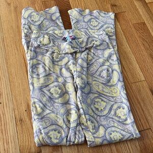 Urban Outfitters Yellow and Gray festival pants
